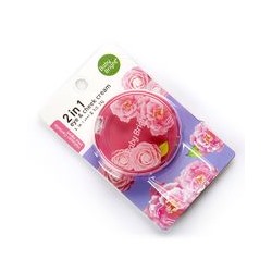 Кремовые румяна-тени от Baby Bright(оттенок Hallasan CAMELLIA) 4 гр / Baby Bright 2 In 1 Eye & Cheek Cream Hallasan CAMELLIA 4g