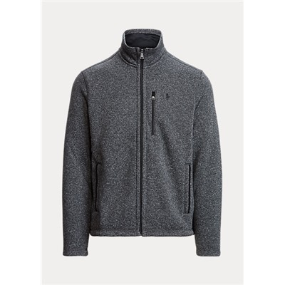 Big & Tall Fleece Mockneck Jacket