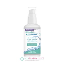 Buccotherm Gel Dentifrice Rechargeable à l'Eau Thermale Gencives Sensibles Menthe BIO 100ml