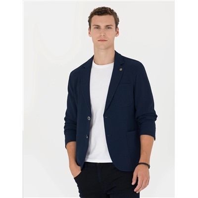 Lacivert Ekstra Slim Fit Blazer Ceket
