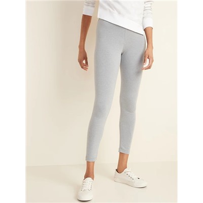 High-Waisted Jersey Leggings for Women