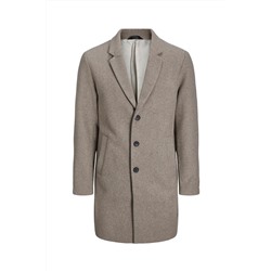 Chaqueta de lana Topo jaspeado