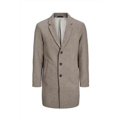 Chaqueta de lana Topo jaspeado