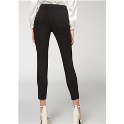 Superskinny-Jeans mit hohem Bund Super Flex Denim