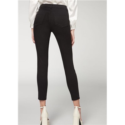 Superskinny-Jeans mit hohem Bund Super Flex Denim