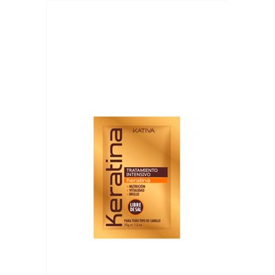 Tratamiento intensivo de queratina - Para cabello seco y apagado - 12 x 35 g