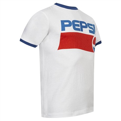 PEPSI 1991 Ringer Tee Herren T-Shirt POMTS036WRY