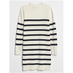 Kids Ribbed Sweater Dress