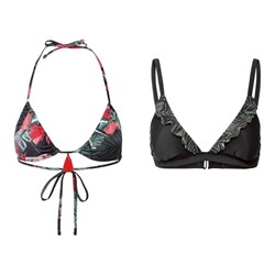 ESMARA® Triangel Bikini Oberteil Damen, mit Elasthan