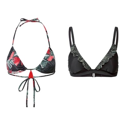 ESMARA® Triangel Bikini Oberteil Damen, mit Elasthan