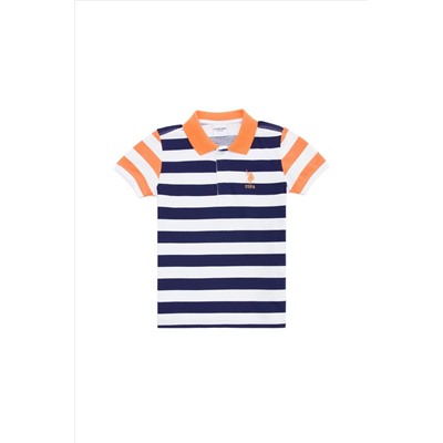 Erkek Çocuk Lacivert Polo Yaka Tişört