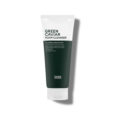 TENZERO GREEN CAVIAR FOAM CLEANSER Антивозрастная пенка для умывания с экстрактом морского винограда 180г