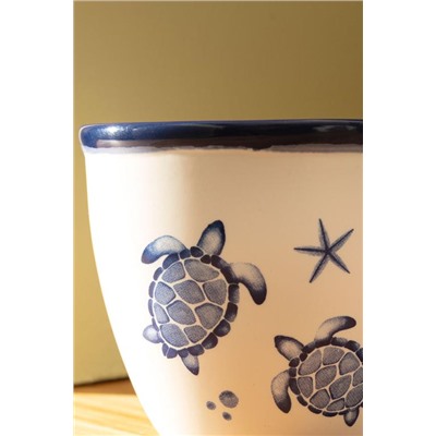 Marine Ocean 2'li Kupa Seti - Mavi/Beyaz - 245 ml