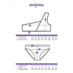 Купальник PLAYTODAY, 1122130