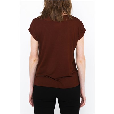 Camiseta Marrón claro