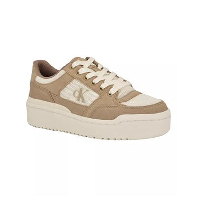 Calvin Klein Women's Alondra Casual Lace-Up Sneakers