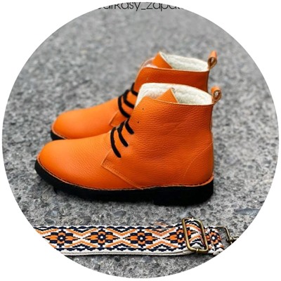 Ab.Zapatos 4619/2 Naranja+CINTURON BOLSOS (140)-5 (2) АКЦИЯ