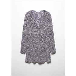 Vestido estampado floral