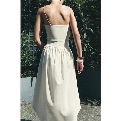 COMBINED CUT-OUT DRESS