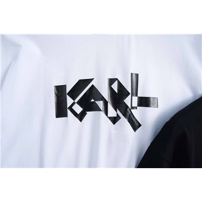 Мужская футболка Karl Lagerfel*d с хорошей размерной сеткой 👍  Экспорт