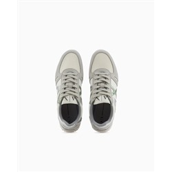 Microfiber sneakers with logo Woman