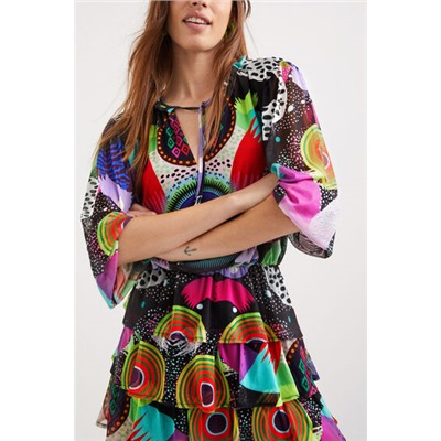 Vestido capas M. Christian Lacroix