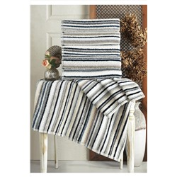 Mariva homeRetro Stripe 40x80 Cm 4 Lü Havlu Seti % 100 Pamuk