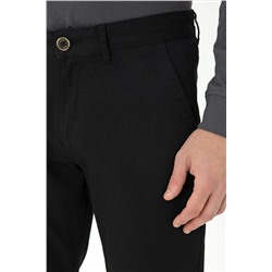 Erkek Siyah Kanvas Pantolon
