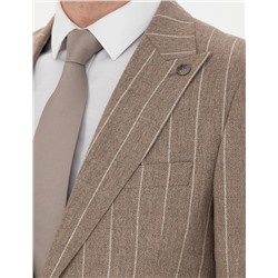 Bej Ex. Slim Fit Takım Elbise