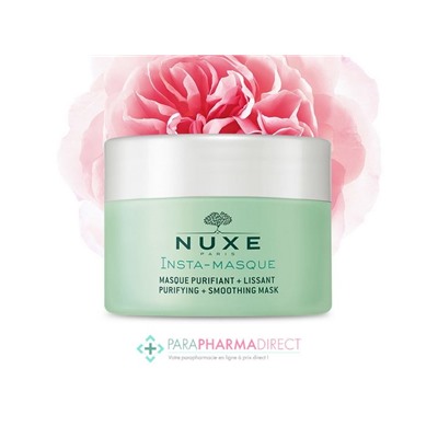 Nuxe Insta-Masque Purifiant + Lissant Rose & Argile 50ml