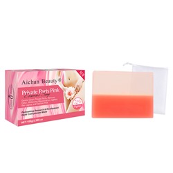 [AICHUN BEAUTY] Мыло для тела мягкое ВЫРАВНИВАЮЩЕЕ ТОН Private Part Whitening Pink Essence, 100 г
