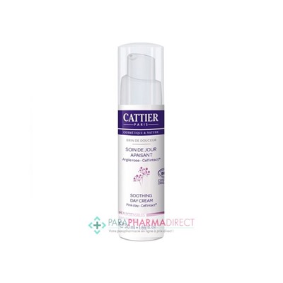 Cattier soin de Jour Apaisant Hypoallergénique BIO 50ml