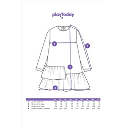 Платье PLAYTODAY, 1038414
