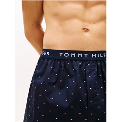 Tommy Logo Woven Boxer 3-Pack