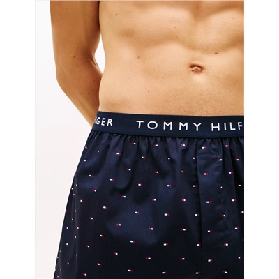 Tommy Logo Woven Boxer 3-Pack