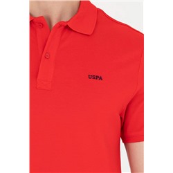 Erkek Kırmızı Basic Polo Yaka Tişört