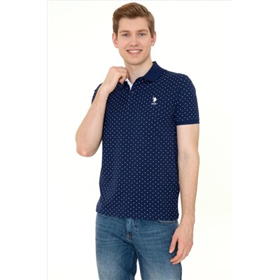 Erkek Lacivert Polo Yaka Tişört