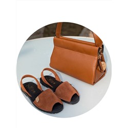 КОМБО Ab.Zapatos • 3106-8 • brandy + Ab.Zapatos PELLE Milan (930) cuero АКЦИЯ