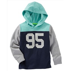 Hooded Colorblock Tee