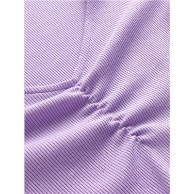 Bluse mit gesprenkelter Textur