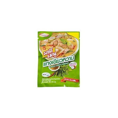 Готовая смесь "Зеленый карри" от RosDee 55 г / RosDee Green Curry powder 55 g