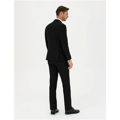 Siyah Slim Fit Takım Elbise
