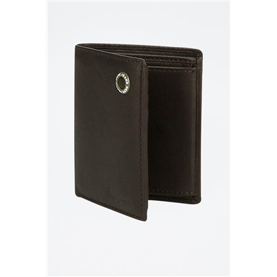 Cartera Badge Marrón