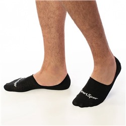 SportSpar.de "Sparlinge" Füßlinge Sneaker Socken 3 Paar schwarz