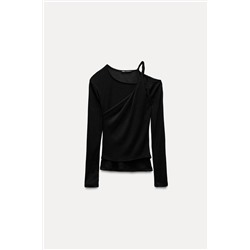 ASYMMETRIC DOUBLE LAYER T-SHIRT