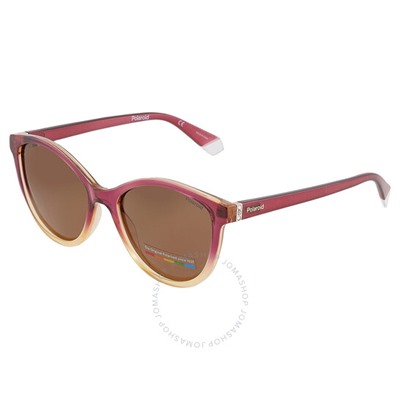 Polaroid  Polarized Bronze Cat Eye Ladies Sunglasses Item No. PLD 4133/S/X 0S2N/SP 55
