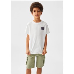 Camiseta algodón estampado -  Niño | MANGO OUTLET España