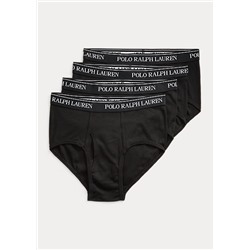 Cotton Wicking Mid-Rise Brief 3-Pack