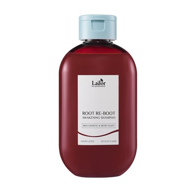La'dor ROOT RE-BOOT AWAKENING SHAMPOO RED GINSENG&amp;BEER YEAST Шампунь для восстановления корней волос с экстрактом красного женьшеня и пивными дрожжами 300мл