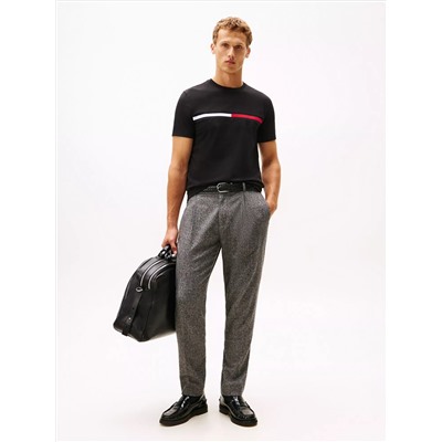 Embroidered Flag Logo T-Shirt
